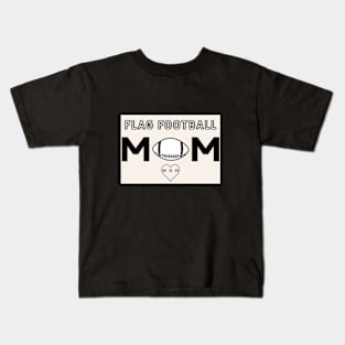 Mother's love and  flag football. Kids T-Shirt